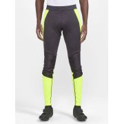 Craft Core Bike Subz Lumen Wind Tights – Colanți de ciclism anti-vânt reflectorizanți - Galben