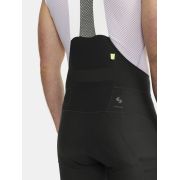 Craft PRO Gravel Bib Shorts – Pantaloni scurți de ciclism gravel cu bretele, pro - Negru