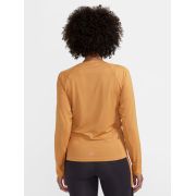 Craft PRO Trail Wind LS Tee W – Bluză de alergare trail anti-vânt - Portocaliu