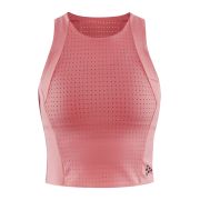 Craft ADV Hit Perforated Tank W – Top scurt perforat de antrenament - Roșu