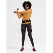 Craft PRO Trail Wind LS Tee W – Bluză de alergare trail anti-vânt - Portocaliu
