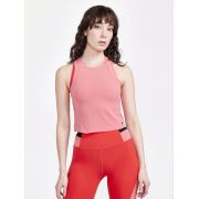 Craft ADV Hit Perforated Tank W – Top scurt perforat de antrenament - Roșu