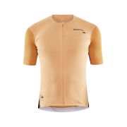 Craft PRO Gravel SS Jersey – Tricou de ciclism gravel pro - Portocaliu