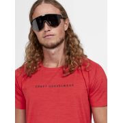 Craft ADV Gravel SS Tee – Tricou de ciclism gravel - Roșu