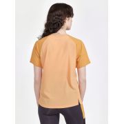 Craft PRO Trail SS Tee W – Tricou de alergare trail ușor - Portocaliu
