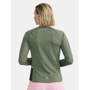 Craft PRO Trail Wind LS Tee W – Bluză de alergare trail anti-vânt - Verde