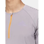 Craft PRO Trail Wind LS Tee – Bluză de alergare trail anti-vânt - Gri