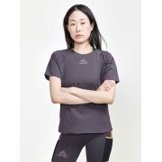 Craft PRO Trail SS Tee W – Tricou de alergare trail ușor - Gri