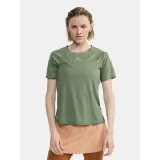 Craft PRO Trail SS Tee W – Tricou de alergare trail ușor - Verde