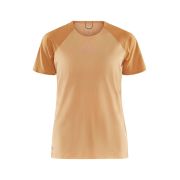 Craft PRO Trail SS Tee W – Tricou de alergare trail ușor - Portocaliu