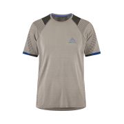 Craft PRO Trail Fuseknit SS Tee – Tricou de alergare trail Fuseknit - Maro