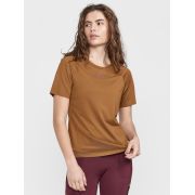 Craft PRO Trail SS Tee W – Tricou de alergare trail ușor - Maro