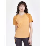 Craft PRO Trail SS Tee W – Tricou de alergare trail ușor - Portocaliu