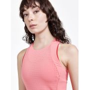 Craft ADV Hit Perforated Tank W – Top scurt perforat de antrenament - Roșu