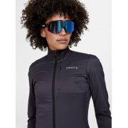 Craft PRO Gravel LS Wind Jersey W – Tricou de ciclism gravel cu mânecă lungă, anti-vânt - Gri