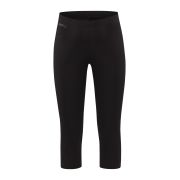 Craft ADV Wool Merino Knickers W – Pantaloni 3/4 strat de bază cu lână merinos - Negru