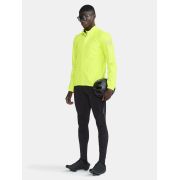 Craft Core Endur Lumen Hydro Jacket 2 – Geacă de ploaie de ciclism reflectorizantă - Galben