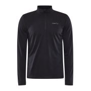 Craft Core Essence Bi-blend Half Zip LS Tee – Bluză sport cu fermoar scurt - Negru