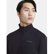 Craft Core Essence Bi-blend Half Zip LS Tee – Bluză sport cu fermoar scurt - Negru