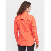 Craft Core Endur Hydro Lumen Jacket W – Geacă de ploaie de ciclism reflectorizantă - Portocaliu
