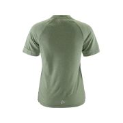 Craft ADV Trail Wool SS Tee W – Tricou de alergare trail cu lână - Verde