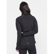 Craft ADV Subz LS 2 W – Bluză de alergare cu guler și fermoar - Negru