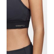 Craft Training Bra Padded W – Bustieră sport cu cupe - Negru