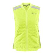 Craft ADV Subz Lumen Vest W – Vestă de alergare izolată reflectorizantă - Galben