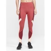 Craft ADV HIT Tights 2 W – Colanți de antrenament cu talie înaltă - Roșu
