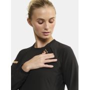 Craft PRO Hypervent LS Wind Top 2 W – Bluză de alergare anti-vânt ultraușoară - Negru