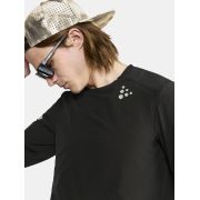 Craft PRO Hypervent LS Wind Top 2 – Bluză de alergare anti-vânt ultraușoară - Negru