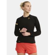 Craft PRO Hypervent LS Wind Top 2 W – Bluză de alergare anti-vânt ultraușoară - Negru