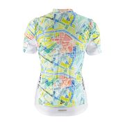 Craft ADV Endur Graphic Jersey W – Tricou de ciclism cu imprimeu - Alb