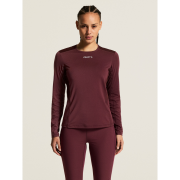 Craft ADV Essence LS Tee 2 W – Bluză tehnică cu mânecă lungă - Roșu