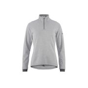 Craft Core Gain Thermal Midlayer W – Bluză fleece termică cu fermoar scurt - Gri
