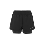 Craft ADV Essence 2-IN-1 Shorts 2 W – Pantaloni scurți de antrenament 2 în 1 - Negru
