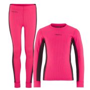 Craft Core Dry Baselayer Set Junior – Set strat de bază pentru copii - Roz