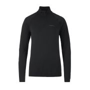 Craft Active Comfort LS HZ 2 W – Bluză strat de bază cu fermoar scurt - Negru