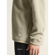 Craft Join Pile Fleece HZ – Bluză fleece pufos cu fermoar scurt - Bej