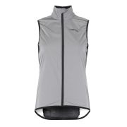 Craft ADV Essence Lumen Wind Vest W – Vestă de ciclism anti-vânt reflectorizantă - Gri
