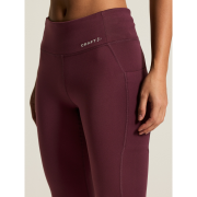 Craft ADV Essence Warm Tights 3 W – Colanți calzi de antrenament - Roșu (4820)