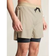 Craft Hypervent 2-in-1 Shorts – Pantaloni scurți de alergare 2 în 1 - Bej