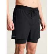 Craft Hypervent 2-in-1 Shorts – Pantaloni scurți de alergare 2 în 1 - Negru