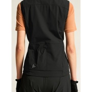 Craft Everyday Thermal Wind Vest W – Vestă de ciclism caldă anti-vânt - Negru