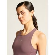 Craft Hypervent Cropped Pocket Singlet W – Top scurt de alergare cu buzunare - Mov