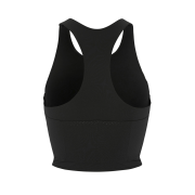 Craft Hypervent Cropped Pocket Singlet W – Top scurt de alergare cu buzunare - Negru