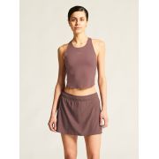 Craft Hypervent Cropped Pocket Singlet W – Top scurt de alergare cu buzunare - Mov