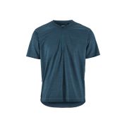 Craft Everyday HZ SS Jersey – Tricou de ciclism cu fermoar scurt - Albastru