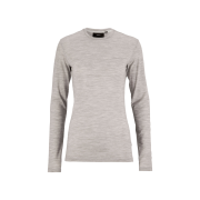 Craft Wool 95 LS CN W – Bluză strat de bază din lână merinos 95% - Gri