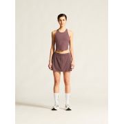 Craft Hypervent Cropped Pocket Singlet W – Top scurt de alergare cu buzunare - Mov